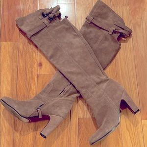 Sam Edelman suede over the knee boots
